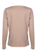 Ulla Ls Vneck Tshirt | Sand | Bluse fra Liberté – nedsat