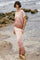 Hopi Zig Zag Knit Skirt| Powder Pink | Nederdel fra Mos Mosh