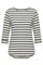 Silje Striped Tee | Dark Blue | T-Shirt fra Atelier C