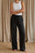 Macy Linen Trousers | Black | Bukser fra Atelier C