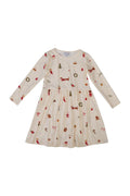 Alma Ls Babydoll Dress (Kids) | Dog Creme