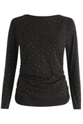 Alma Ls Turn Top | Schwarze Simili | Wendebluse von Liberté – nedsat