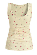 Alma Turn Top | Yellow Cherry – nedsat