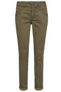 Naomi Treasure Pant Regular | Forest Night | Hosen von Mos Mosh – nedsat