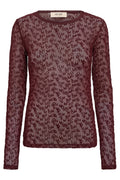 Loretta Mono Mesh Blouse | Port Royale | Bluse fra Mos Mosh – nedsat