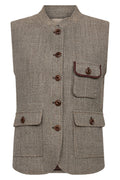 Abigail Utah Vest | Dark Camel | Vest fra Mos Mosh – nedsat