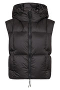 Kiara Tally Down Vest | Black | Jakke fra Mos Mosh – nedsat