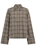 Ayen Princ Check Shirt | Black | Skjorte fra Mos Mosh