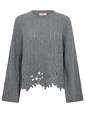Vanju Liora Lace Knit | Thunderstorm | Strik fra Mos Mosh – nedsat