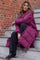 Asta Coat | Bordeaux | Frakke fra French Laundry