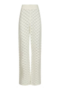 Rizzy Crochet Pants | Off White | Strik fra Neo Noir – nedsat