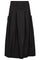 Poppy Pocket Pleat Skirt 34189 | Black | Nederdel fra Co'couture