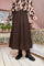 Abbie Skirt | Coffee | Nederdel fra Black Colour