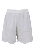 Agneta Lace Shorts | Off White | Shorts fra Black Colour – nedsat