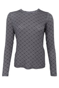 Alba Ls Tee | Grey Mono – nedsat