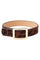 Althea Suede Bracelet | Mocca Leo | Bælte fra Black Colour