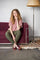 Beate Cigarette Pant 41175 | Army | Black Colour