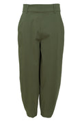 Beate Barrel Pant | Army – nedsat