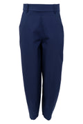 Beate Barrel Pant | Navy | Bukser fra Black Colour – nedsat