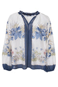 Belis Blouse | Navy