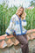 Belis Blouse | Navy