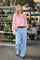 Denice Boxy Denim Pant | Lt. Denim | Bukser fra Black Colour
