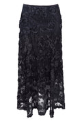 Elloise Flower Patch Skirt 41282 | Black | Black Colour – nedsat