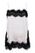 Evie Lace Strap Top | Pearl | Bluse fra Black Colour
