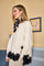 Evy Lace Sweatshirt | Off White | Bluse fra Black Colour