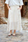 Frey Lace Skirt | Creme | Nederdel fra Black Colour