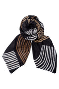 Gry Long Scarf | Black | Tørklæde fra Black Colour – nedsat