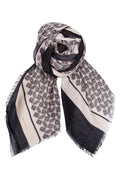 Inka Scarf | Black | Tørklæde fra Black Colour