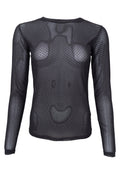 Jessie Mesh Blouse | Black – nedsat