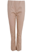 Josie Slim Pant | Sand | Bukser fra Black Colour – nedsat