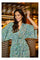 Luna V-Neck Blouse | Sea Green | Bluse fra Black Colour