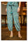 Luna Barrel Pant | Sea Green | Bukser fra Black Colour