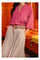 Luna Flared Sleeve Blouse | Savannah Pink | Bluse fra Black Colour