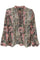 Luna Pleat Blouse | Cashmere Green | Bluse fra Black Colour