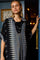 Luna S/S Kaftan Tunic | Fall Blue | Kjole fra Black Colour