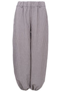 Manon Balloon Pant 41284 | Coffee | Black Colour – nedsat