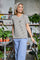 Maylee Ss Tee | Off White | Bluse fra Black Colour