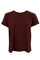 May Ss Tee | Coffee | Bluse fra Black Colour