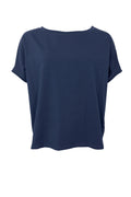 May Loose Blouse | Navy | Bluse fra Black Colour – nedsat