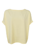 May Loose Blouse | Pastel Yellow | Top fra Black Colour – nedsat