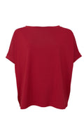 May Loose Blouse | Plum | Bluse fra Black Colour – nedsat