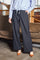 Moore Box Pant | Navy Stripe