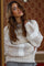 Heidi Boucle Pullover | Off White | Strickmode von Black Colour
