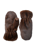 Rikkeline Mittens | Coffee | Gloves fra Black Colour – nedsat
