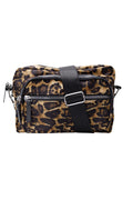 Vanda Leo Crossover Bag | Khaki Leo | Tasche aus schwarzer Farbe