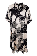 Waterlily Dress | Black Creme | Kjole fra Black Colour – nedsat